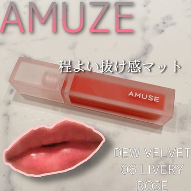 デュー ベルベット/AMUSE/口紅を使ったクチコミ（1枚目）