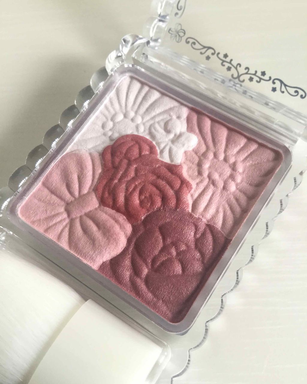 グロウフルールチークス/キャンメイク/パウダーチークを使ったクチコミ(3枚目)