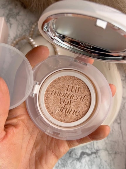 ハイライティングクッションファンデーション/Glint/クッションファンデーションを使ったクチコミ(5枚目)