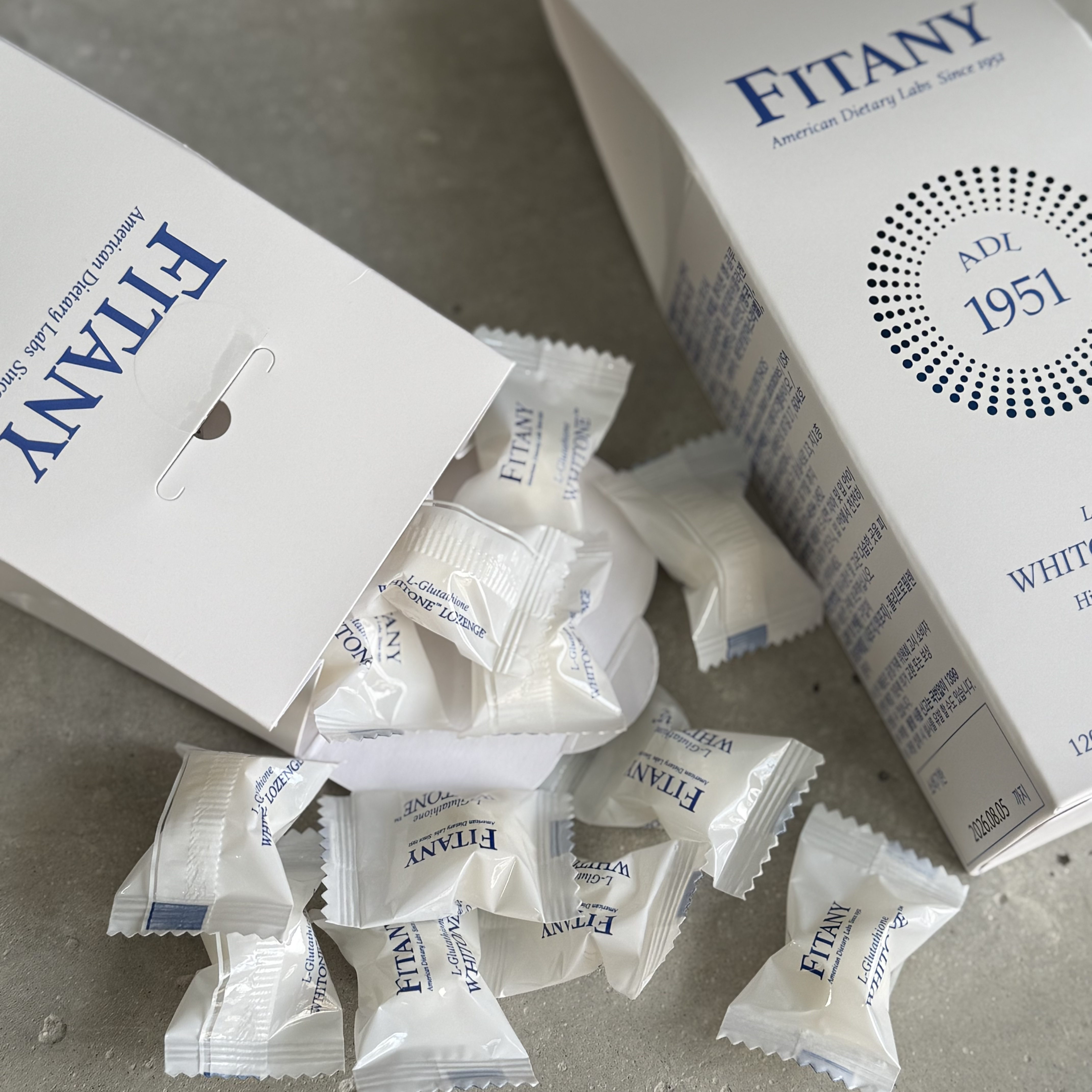 ホワイトーンロゼンジ/FINATY/美容サプリメントを使ったクチコミ（1枚目）