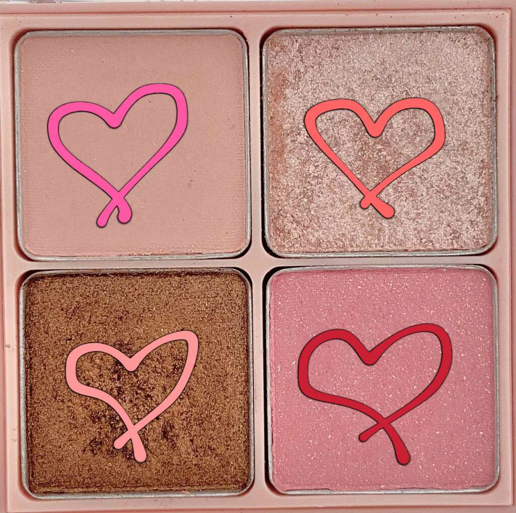 ブレンド フォー アイズ/ディズニーストア/アイシャドウパレットを使ったクチコミ（3枚目）