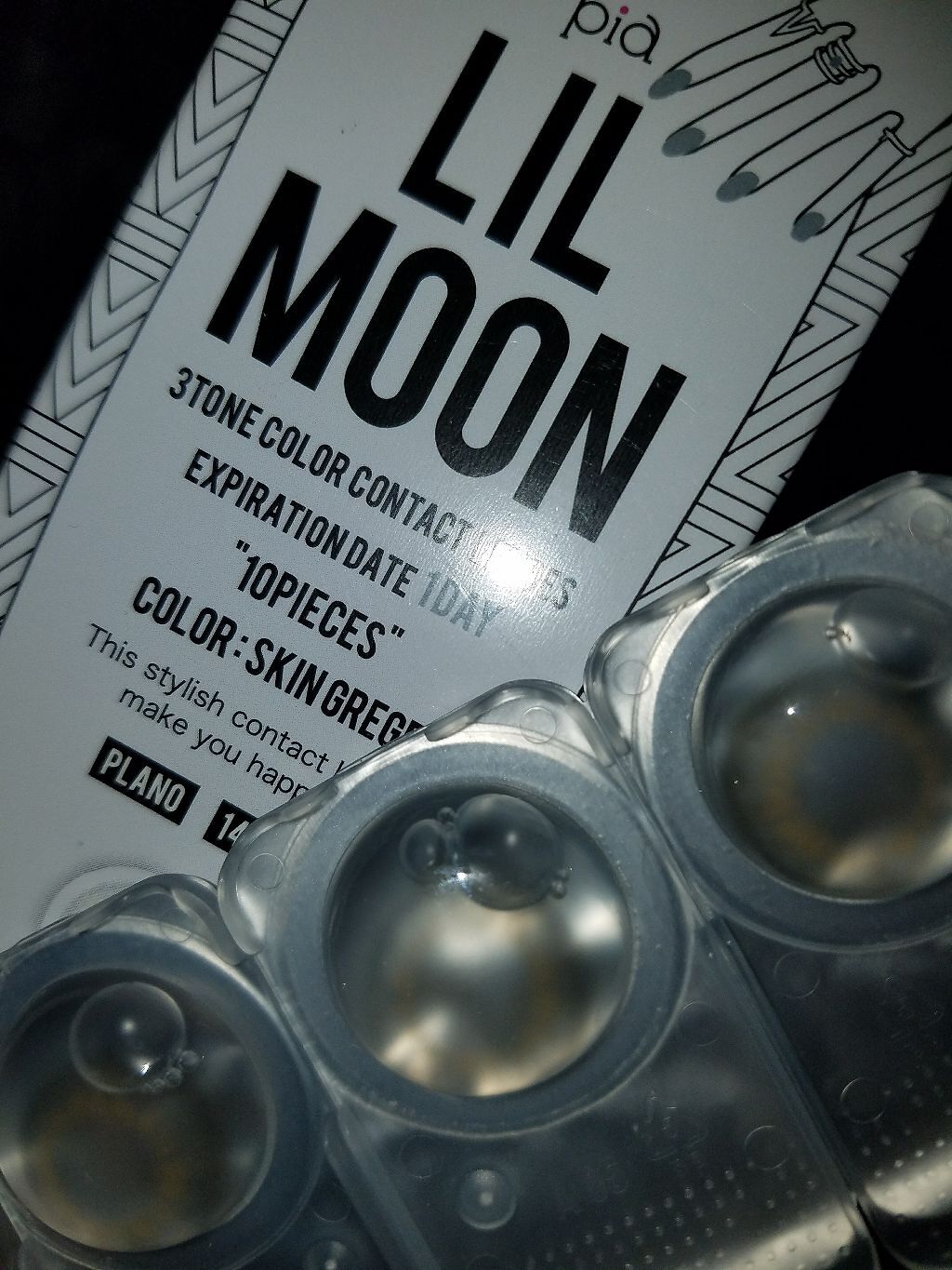 LIL MOON 1day/LILMOON/ワンデー(1DAY)カラコンを使ったクチコミ(1枚目)