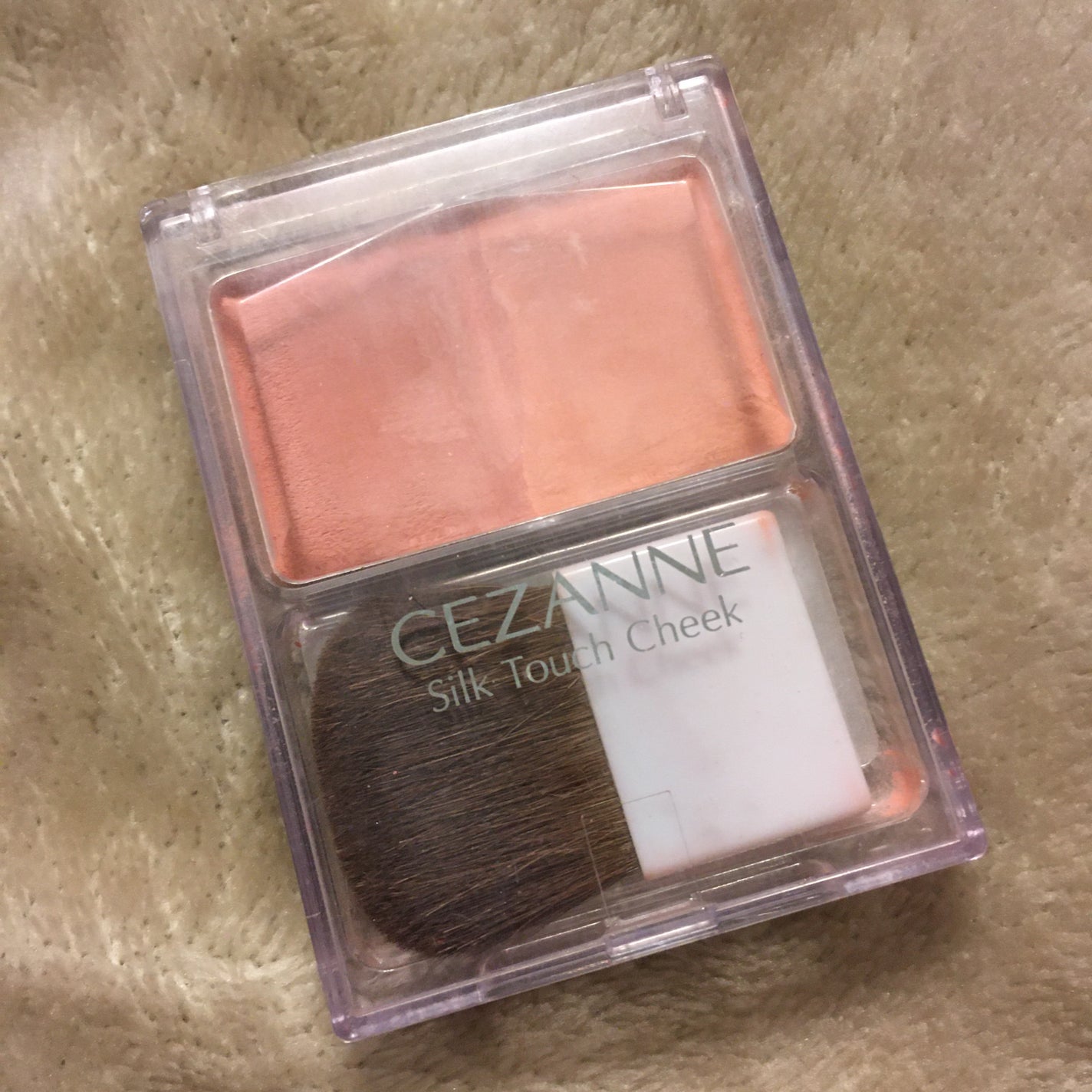 シルクタッチチーク/CEZANNE/パウダーチークを使ったクチコミ(1枚目)