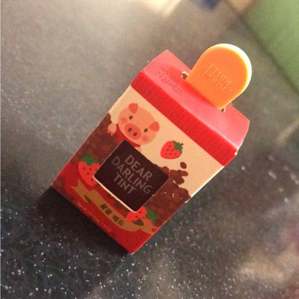 ディアダーリン ウォータージェルティント (アイスティント)/ETUDE/口紅を使ったクチコミ(1枚目)