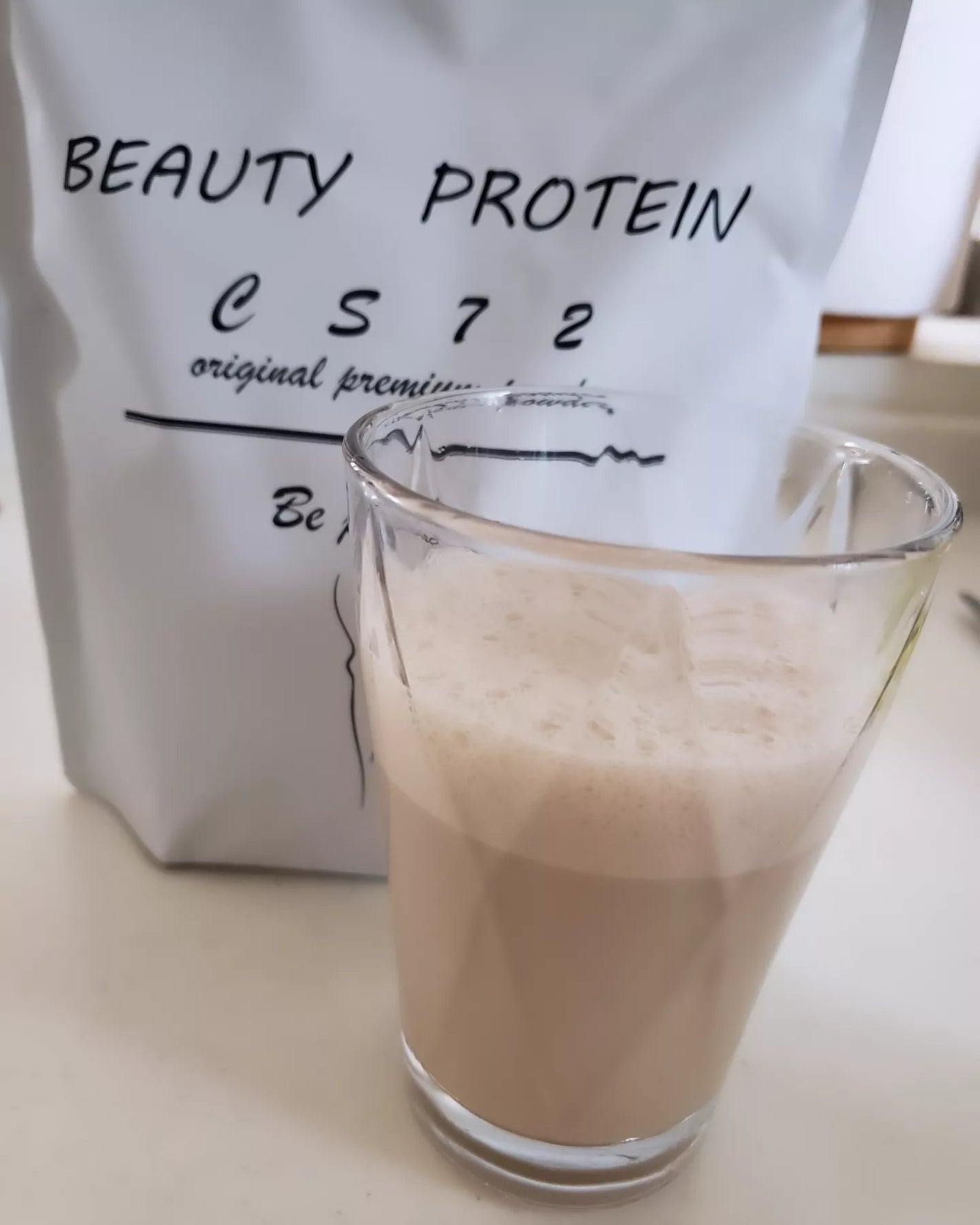 BEAUTY PROTEIN CS72 ソイプロテイン バナナ味/CS72 PROTEIN SHOP/ソイプロテインを使ったクチコミ(4枚目)