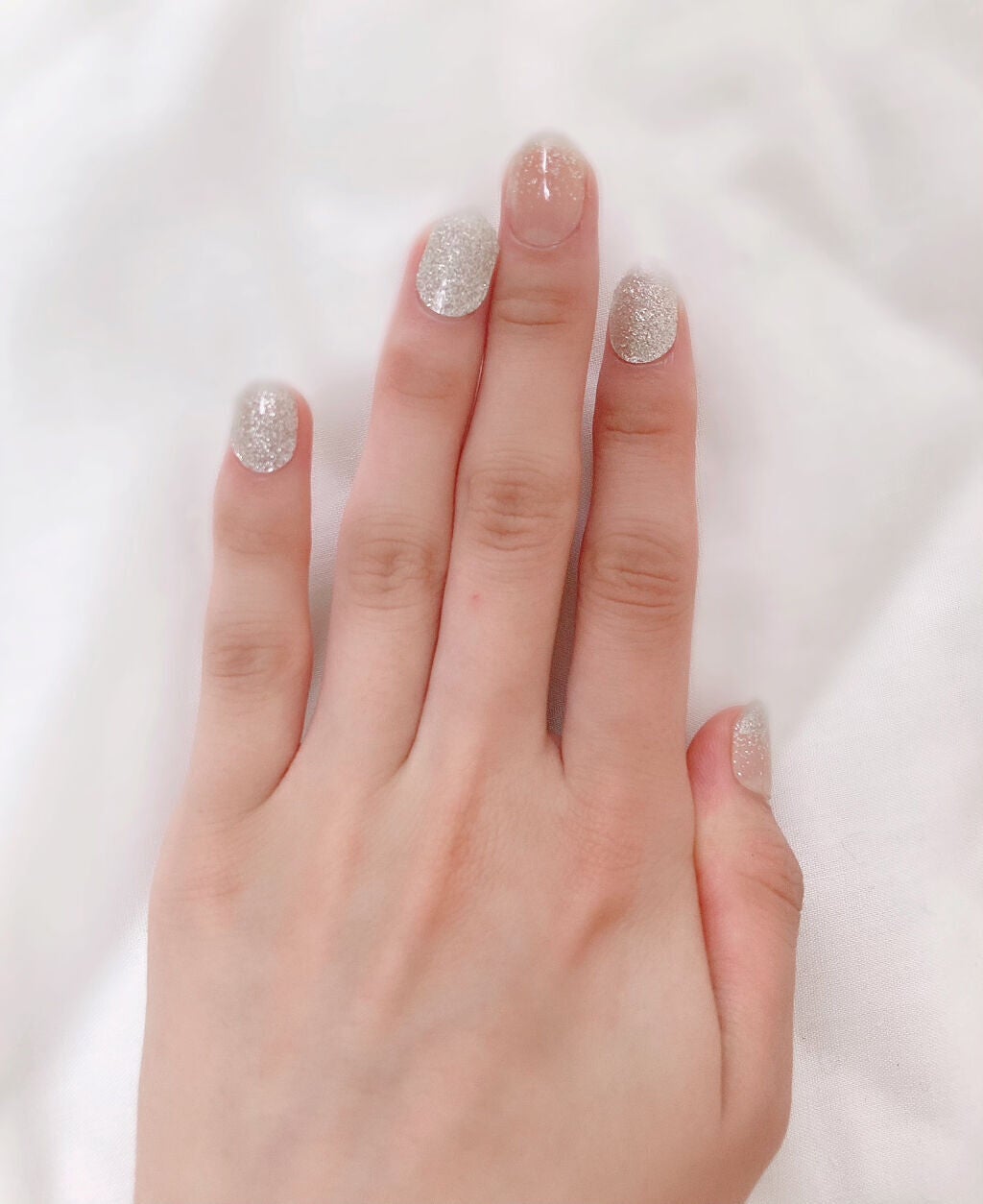 貼るジェルネイル/セリア/ネイルシールを使ったクチコミ(3枚目)