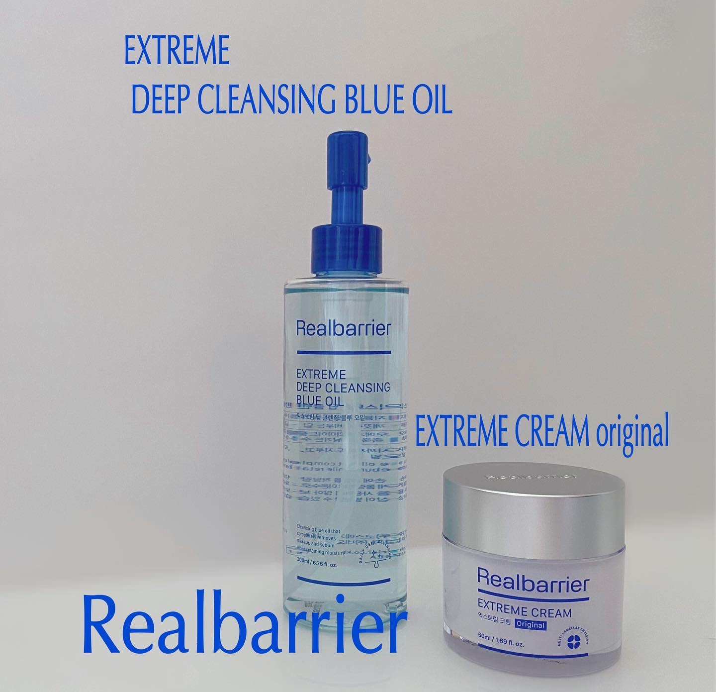 エクストリームディープクレンジングブルーオイル/Real Barrier/オイルクレンジングを使ったクチコミ（1枚目）