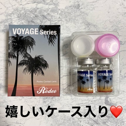 Rodeo VYAGE シリーズ/グラムレンズ/カラーコンタクトレンズを使ったクチコミ(3枚目)