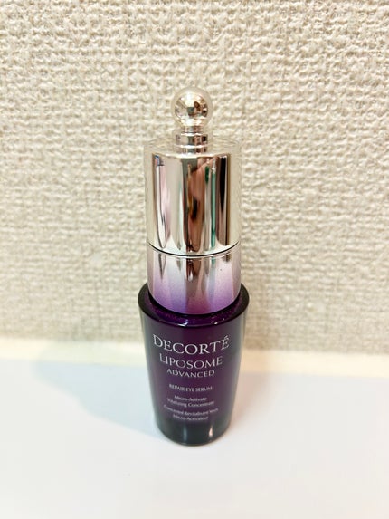 リポソーム アドバンスト リペアアイセラム/DECORTÉ/アイケア・アイクリームを使ったクチコミ(1枚目)