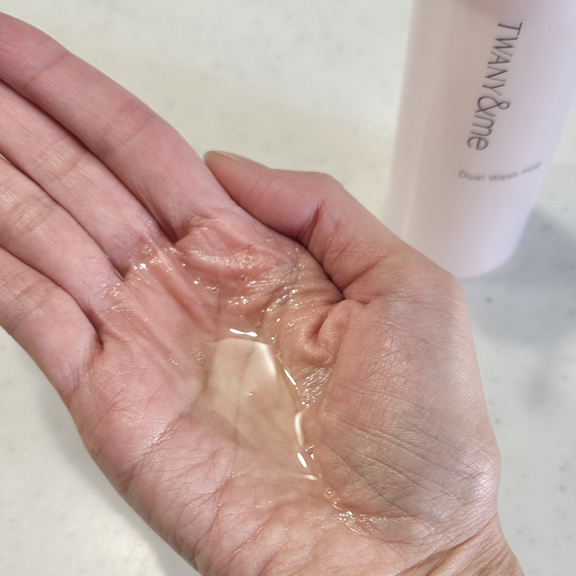 デュアルウォッシュハグ/TWANY＆me/クレンジングウォーターを使ったクチコミ（2枚目）