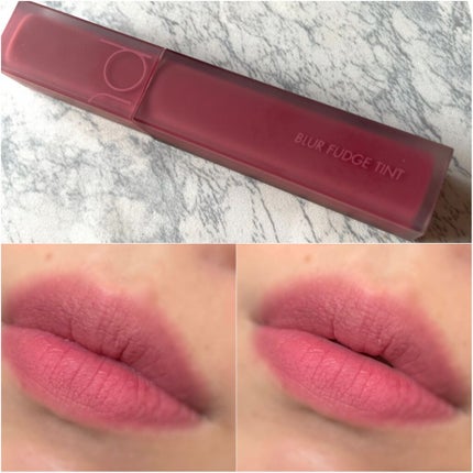 rom&nd ブラーファッジティント/rom&nd/リップティントを使ったクチコミ(8枚目)