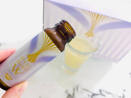 ヒアルモイスト W/日清食品/美容ドリンクを使ったクチコミ(2枚目)