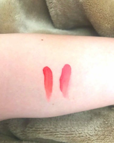 MAISON KITSUNE VELVET LIP TINT/3CE/口紅を使ったクチコミ（4枚目）