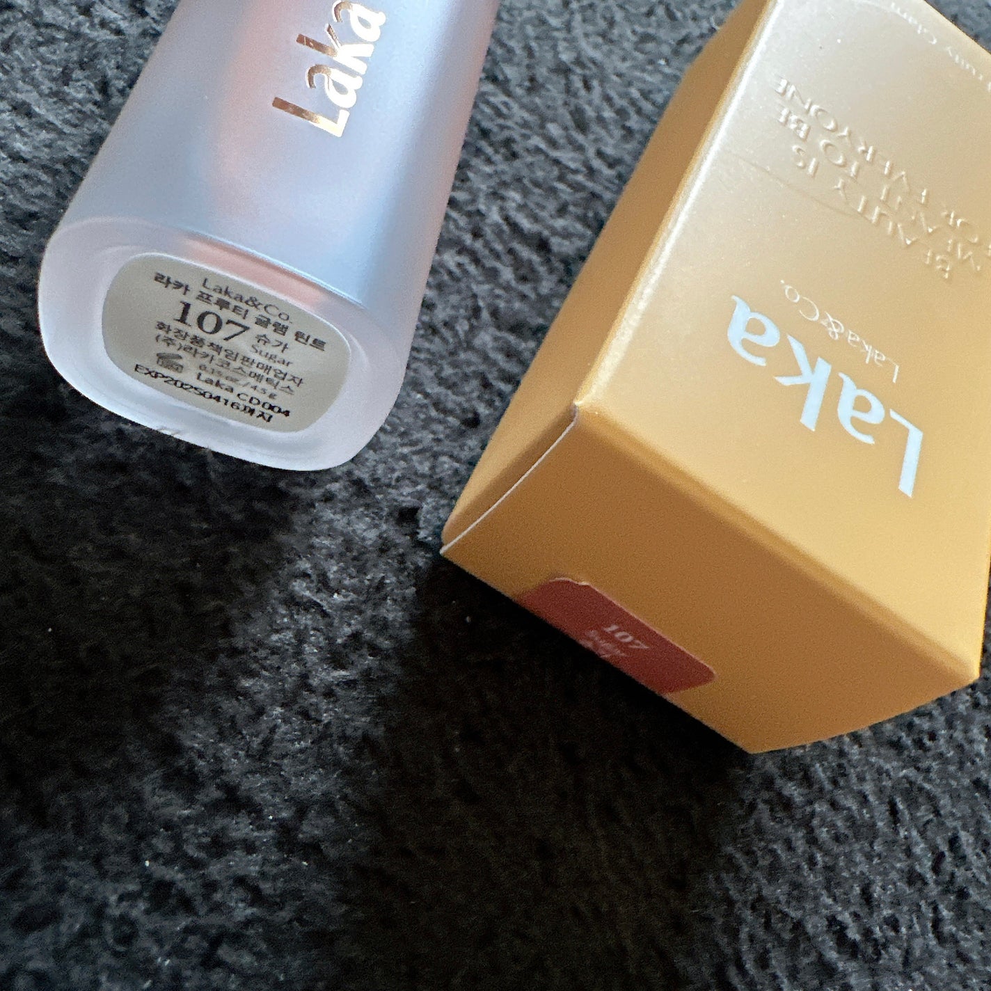 フルーティーグラムティント/Laka/リップティントを使ったクチコミ(2枚目)