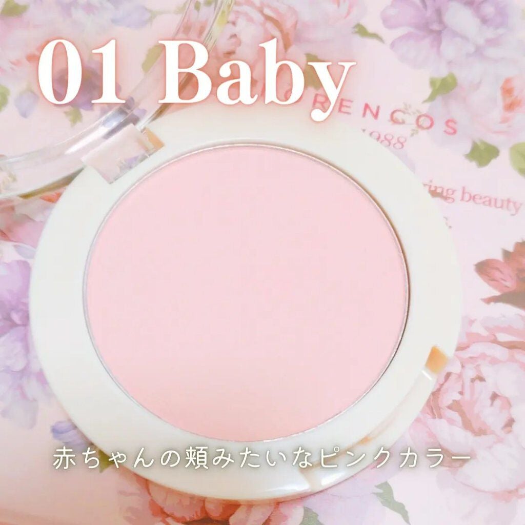 ベアブラッシャー パフ付き/フォレンコス/パウダーチークを使ったクチコミ(3枚目)