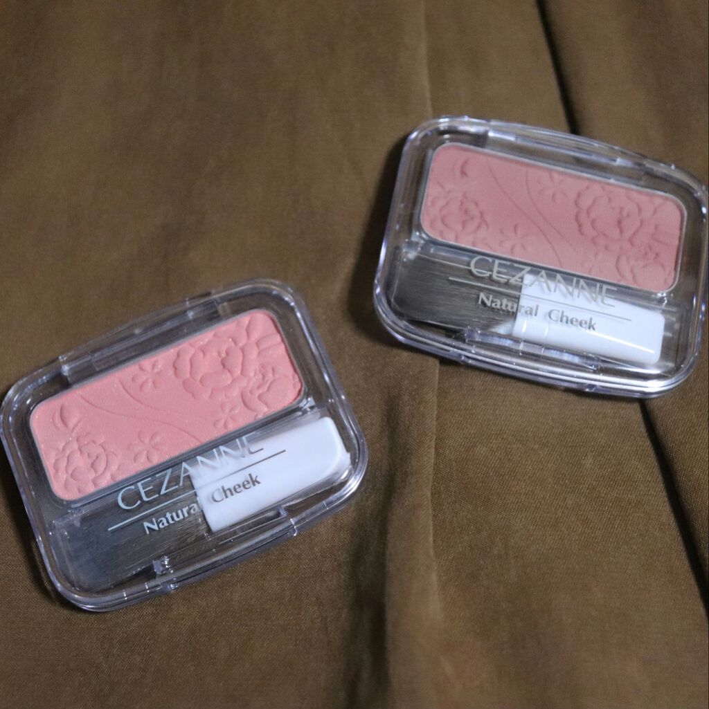 ナチュラル チークN/CEZANNE/パウダーチークを使ったクチコミ（2枚目）