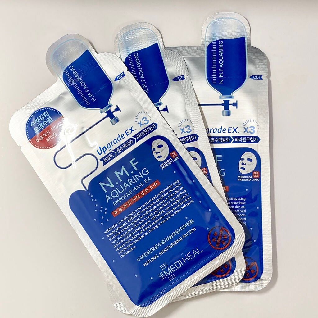 N.M.FアクアアンプルマスクJEX/MEDIHEAL/シートマスク・パックを使ったクチコミ(5枚目)