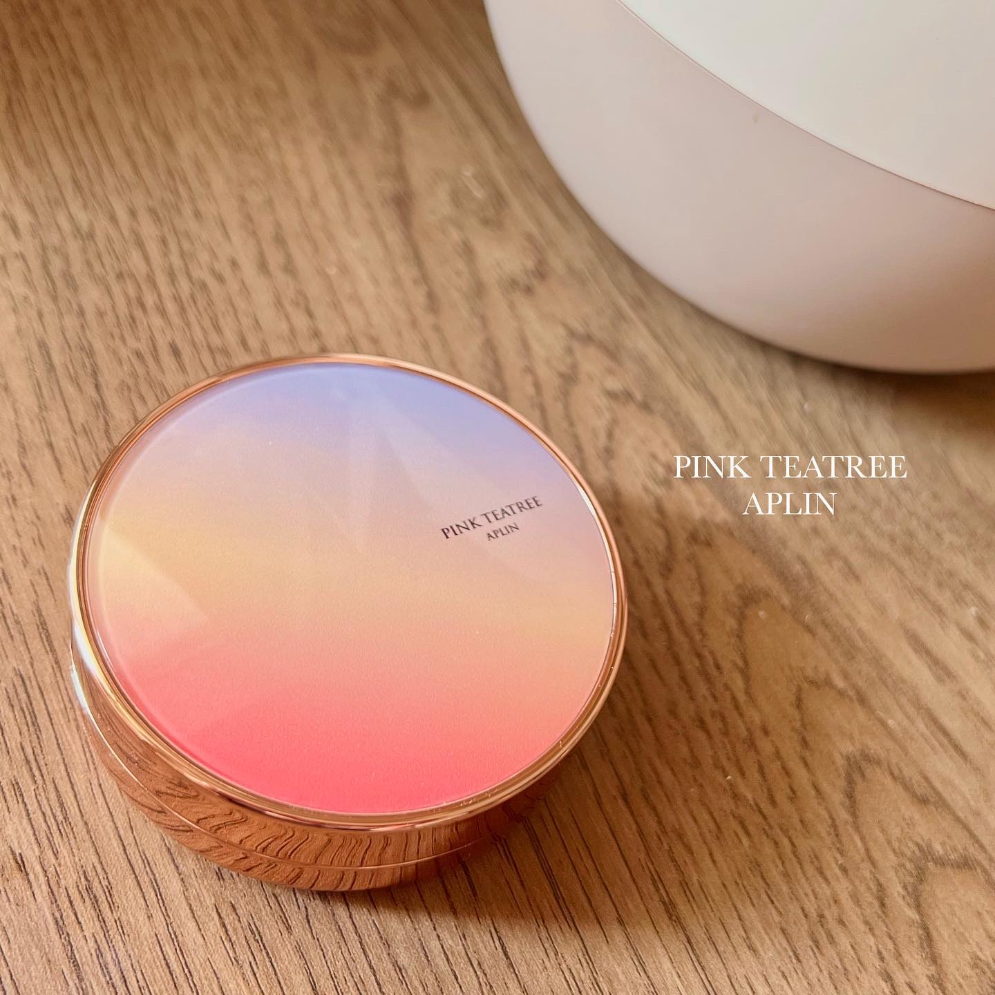 ピンクティーツリーカバーアップグロウクッション/APLIN/クッションファンデーションを使ったクチコミ（1枚目）