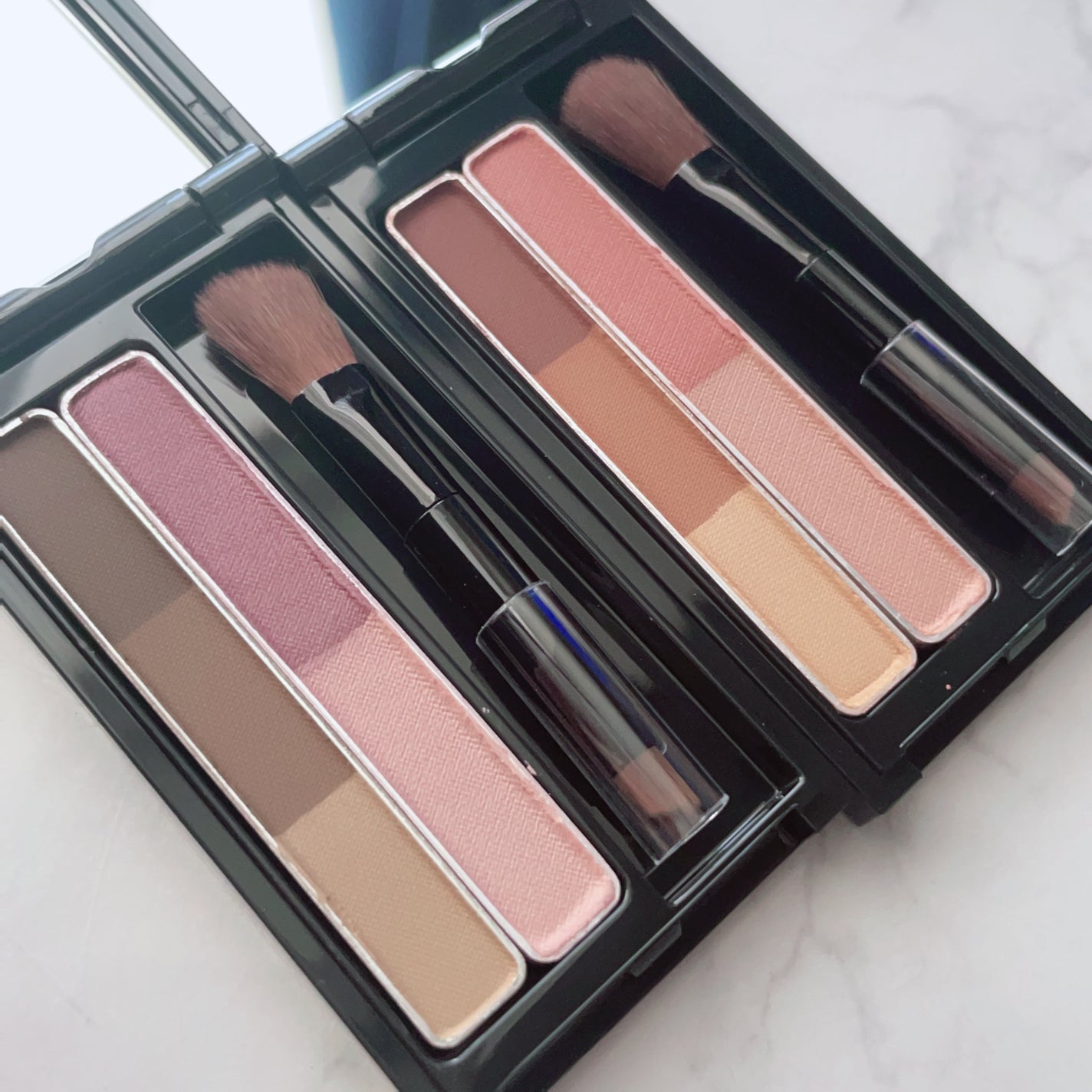 デザイニングアイブロウ3D(デュアルカラー)/KATE/パウダーアイブロウを使ったクチコミ(6枚目)