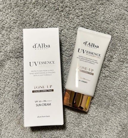 ウォータフルトーンアップサンクリーム/ダルバ/日焼け止めクリームを使ったクチコミ(1枚目)