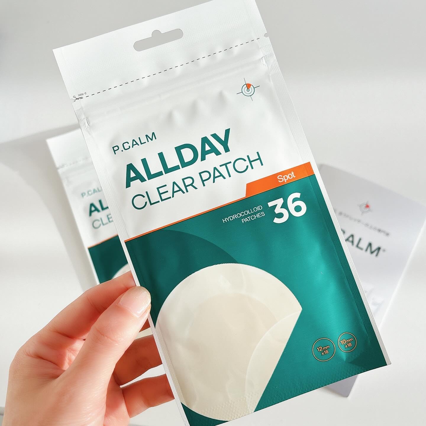 ALLDAY CLEAR PATCH/P.CALM/にきびパッチを使ったクチコミ（1枚目）