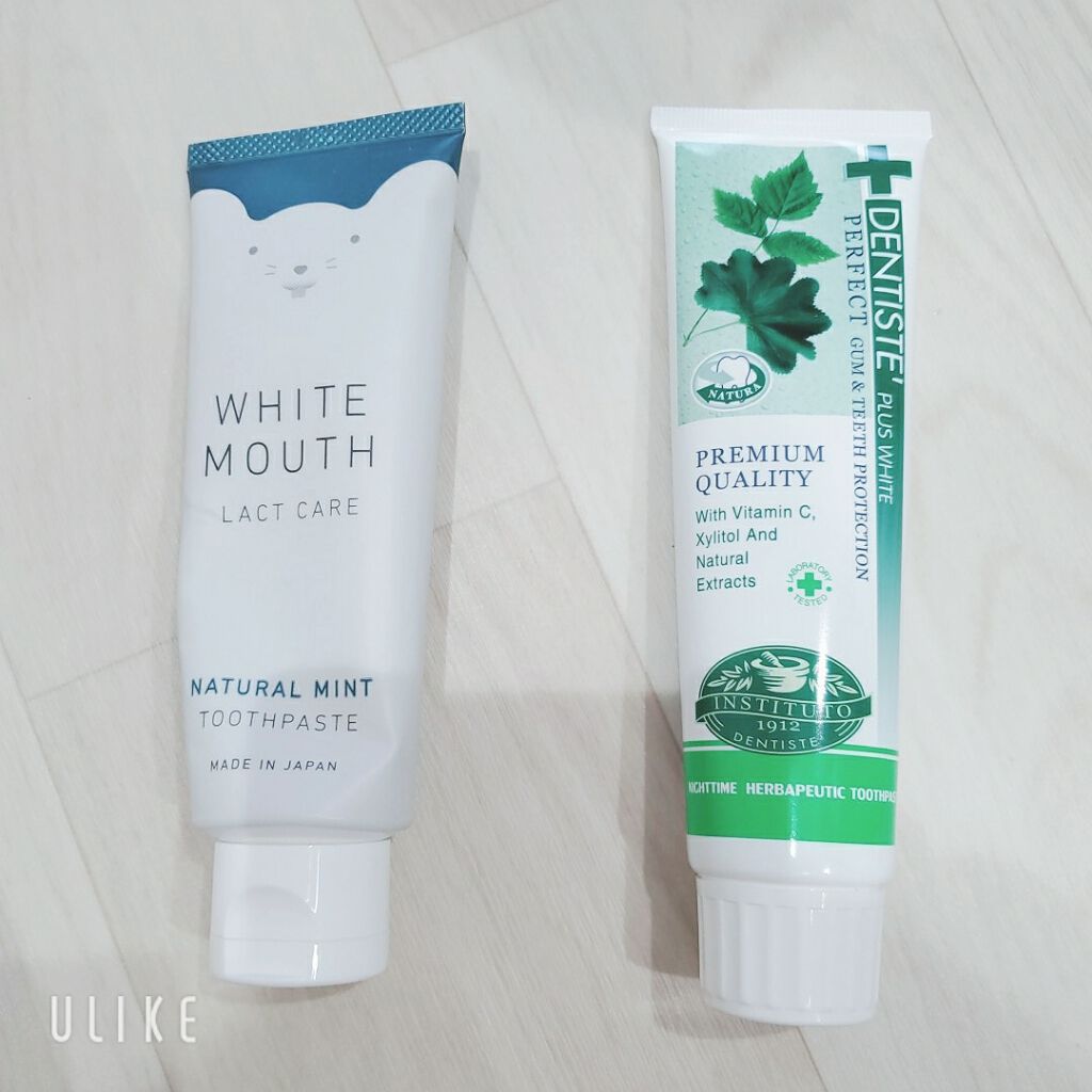 デンタルクレンジングペースト/ホワイトマウス/歯磨き粉を使ったクチコミ（1枚目）