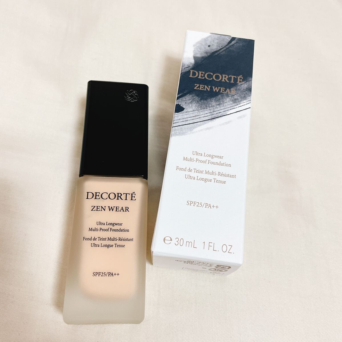 ゼン ウェア フルイド/DECORTÉ/リキッドファンデーションを使ったクチコミ（1枚目）