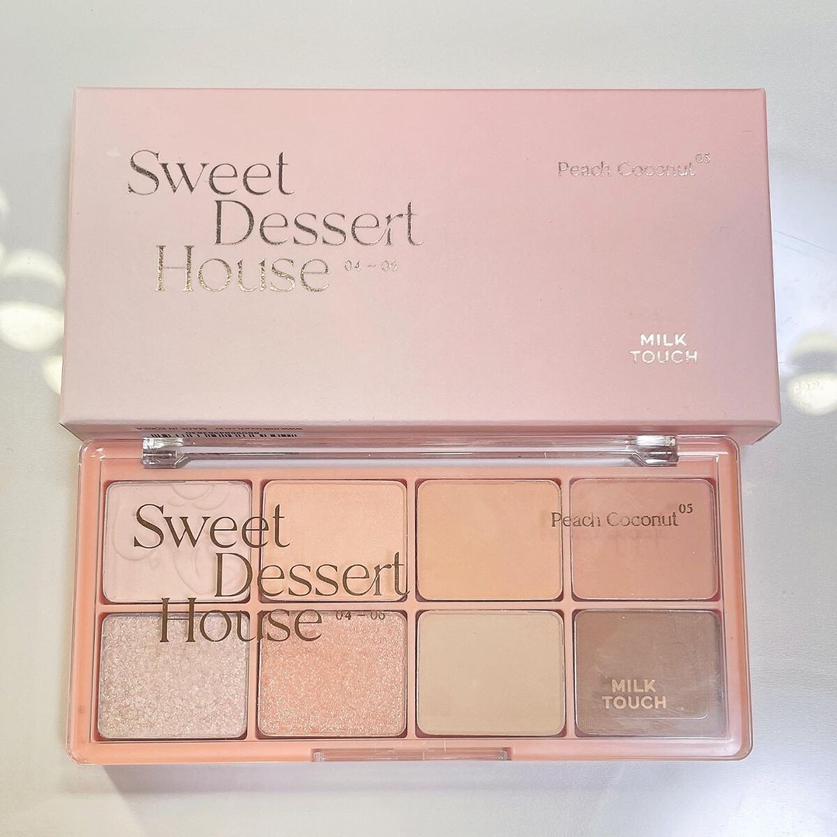 ビーマイスウィートデザートハウスパレット/Milk Touch/アイシャドウパレットを使ったクチコミ(6枚目)