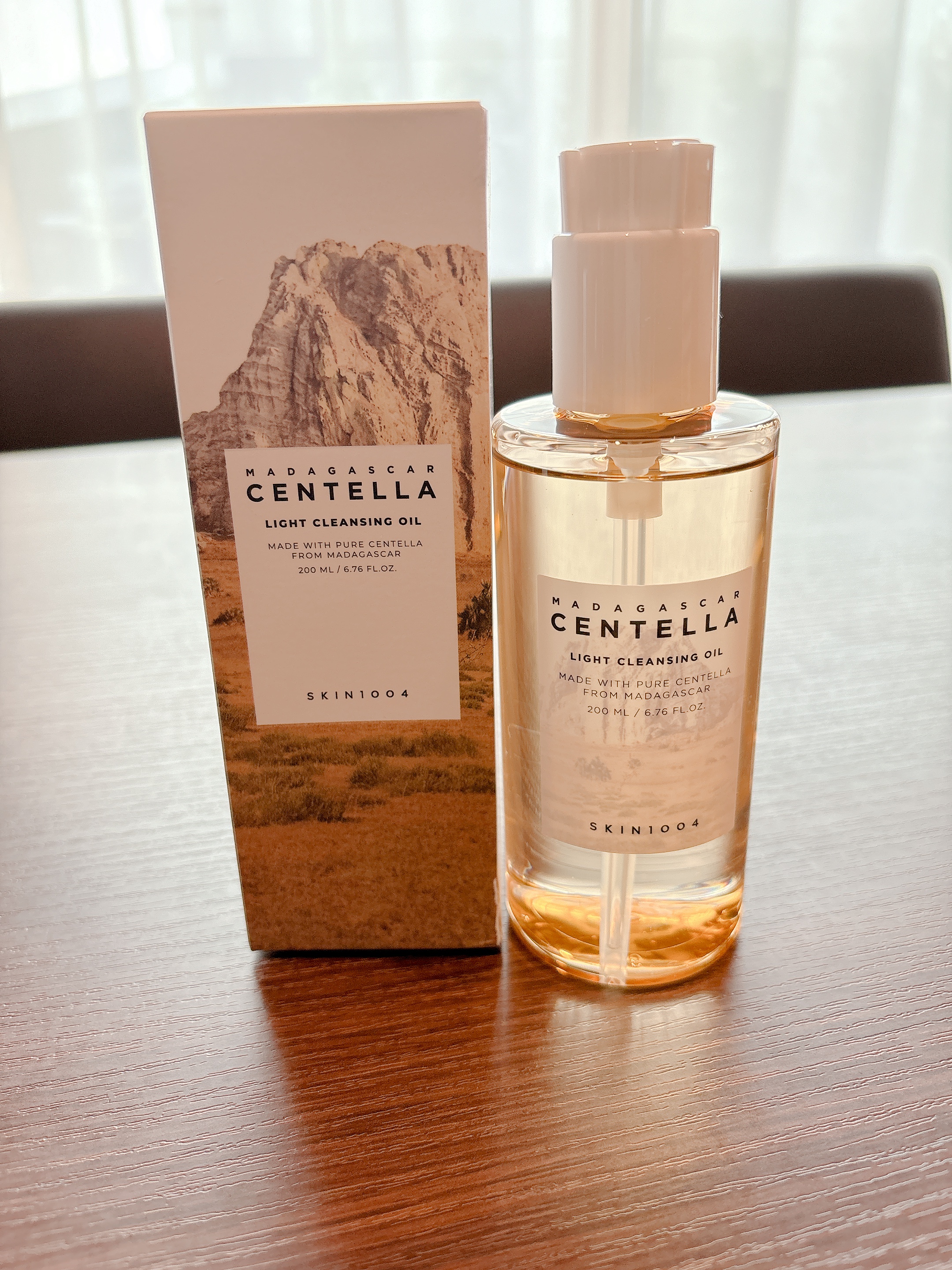 センテラ ライトクレンジングオイル/SKIN1004/オイルクレンジングを使ったクチコミ（1枚目）