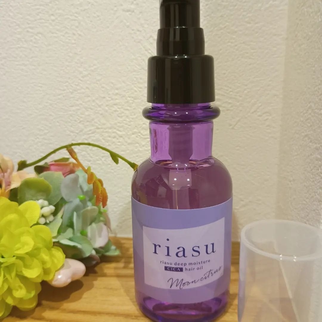 リアス ディープ モイスチャー シカ ヘアオイル/riasu/ヘアミルクを使ったクチコミ(2枚目)