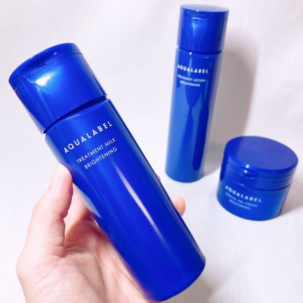 トリートメントミルク(ブライトニング) しっとり/アクアレーベル/乳液を使ったクチコミ(6枚目)