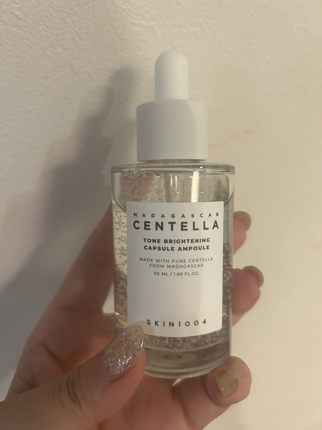 トーンブライトニング カプセルアンプル/SKIN1004/美容液を使ったクチコミ（3枚目）