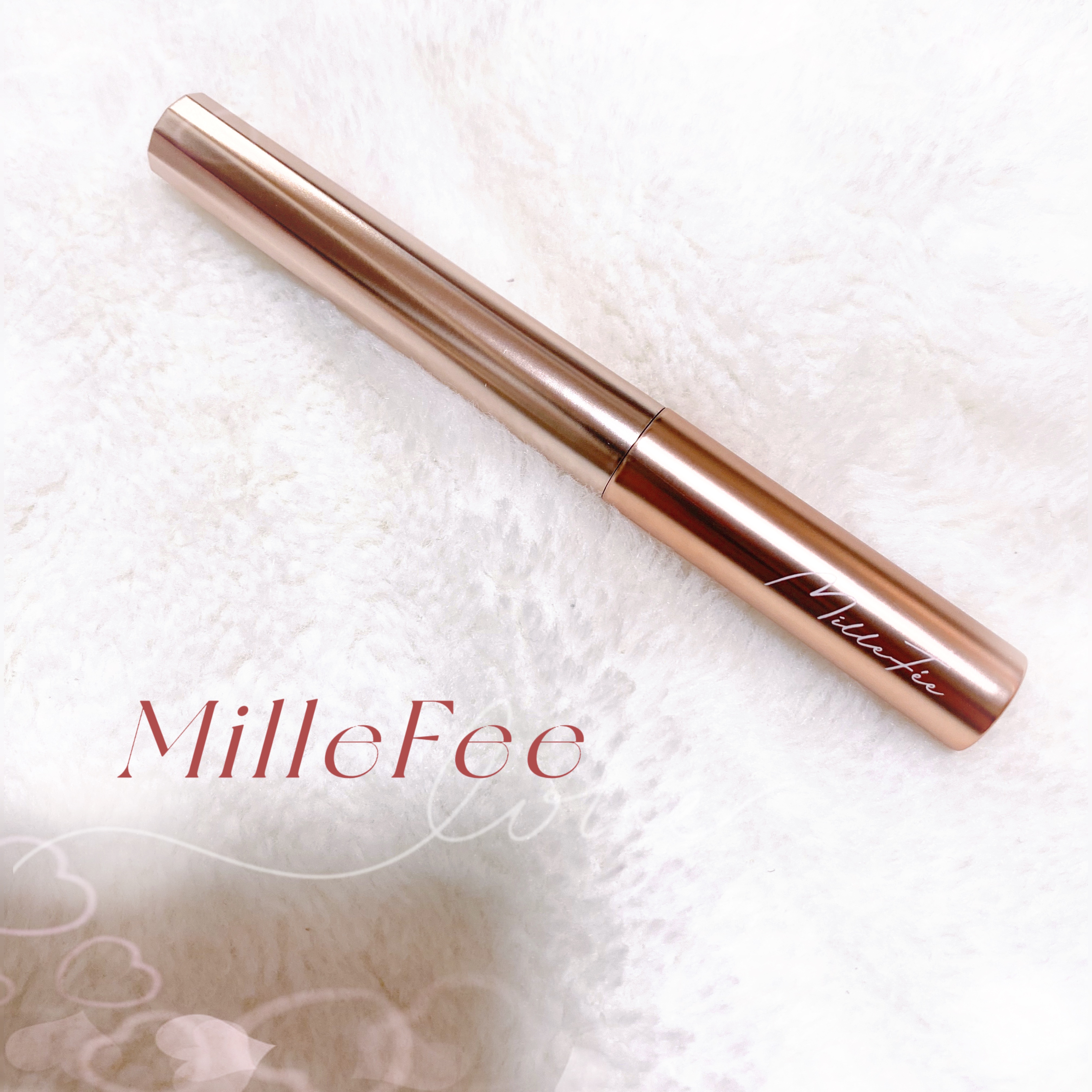 メタルブラシマスカラ 03 ピンクブラウン/MilleFée/マスカラを使ったクチコミ（1枚目）