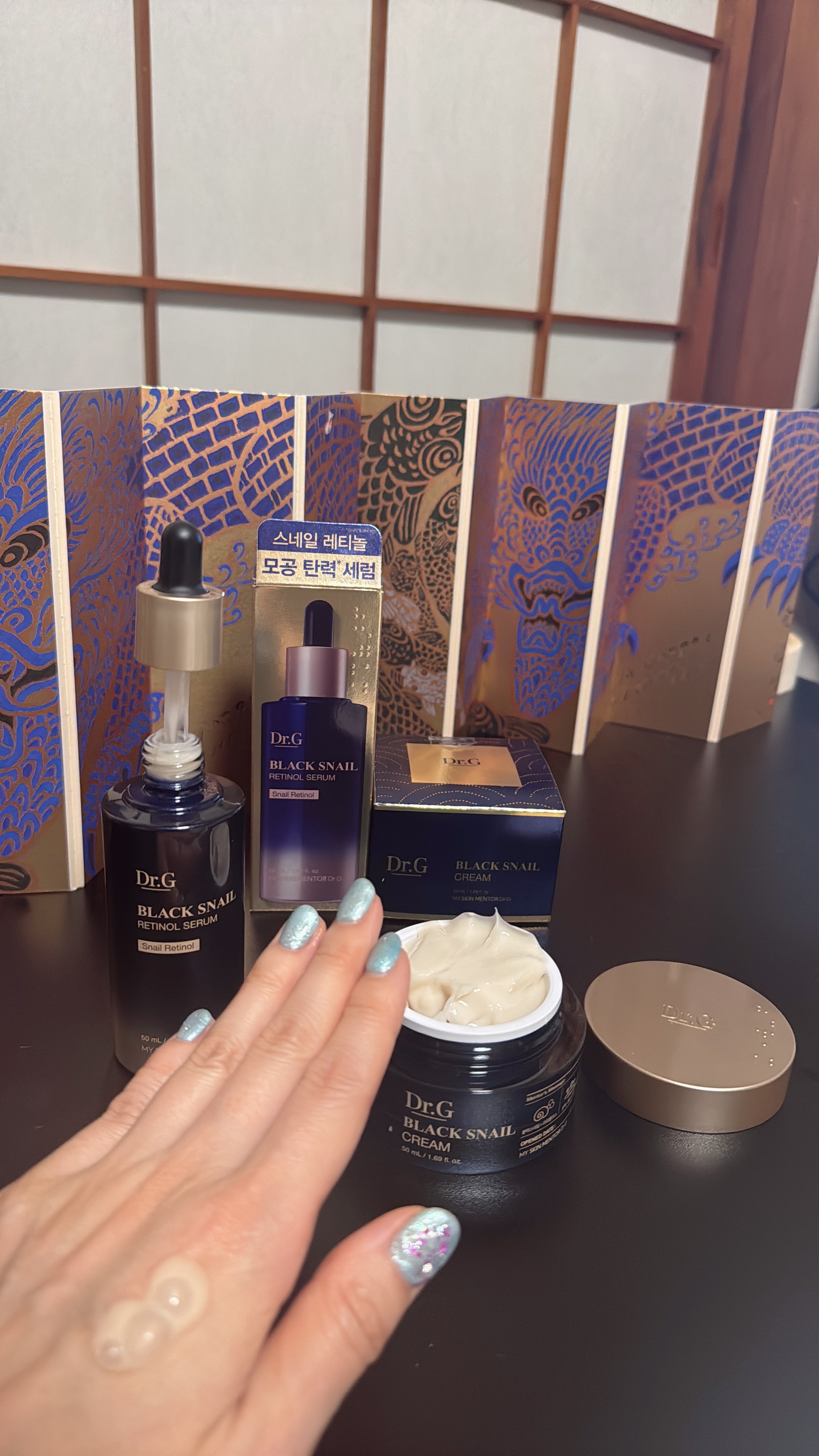 ブラックスネイル クリーム/Dr.G/フェイスクリームを使ったクチコミ（3枚目）