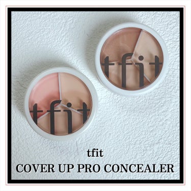 TFIT tfit カバーアッププロコンシーラーのクチコミ「tfit
COVER UP PRO CONCEALER 

NATURAL使いすぎて使用感満載.....」（2枚目）