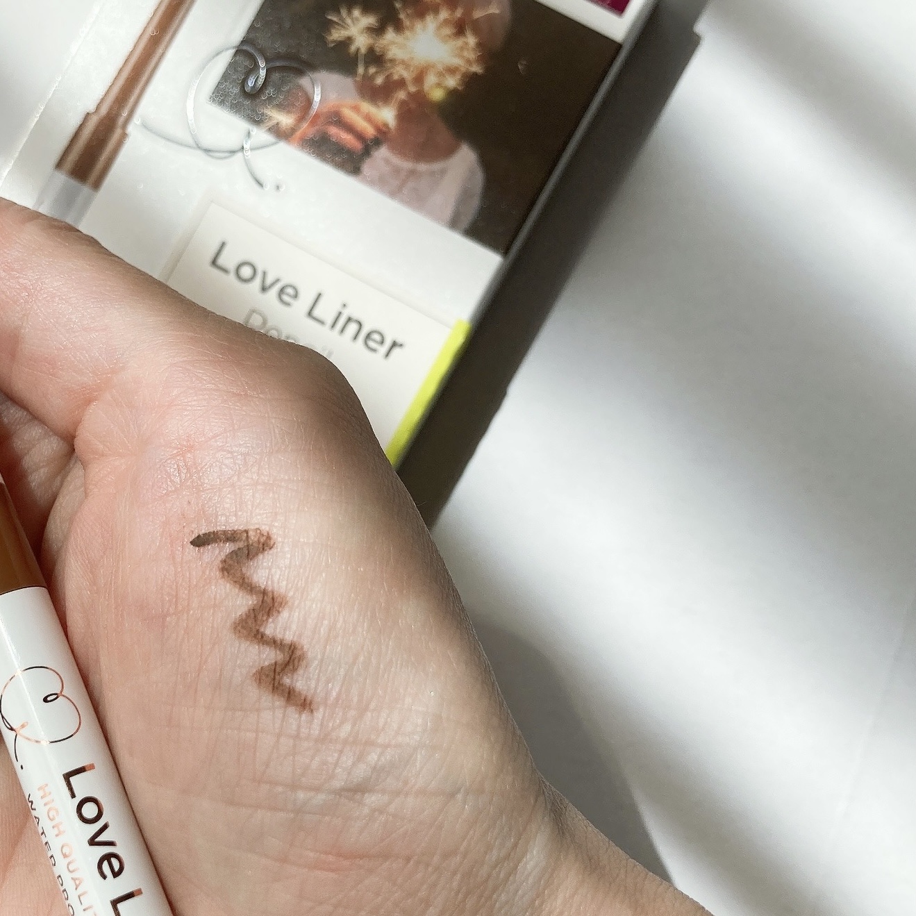 クリームフィットペンシル＜アイライナー＞ メープルブラウン/ラブ・ライナー/ペンシルアイライナーを使ったクチコミ（3枚目）