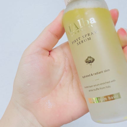 ダルバ ホワイトトリュフファーストスプレーセラム/ダルバ/ミスト状化粧水を使ったクチコミ(5枚目)