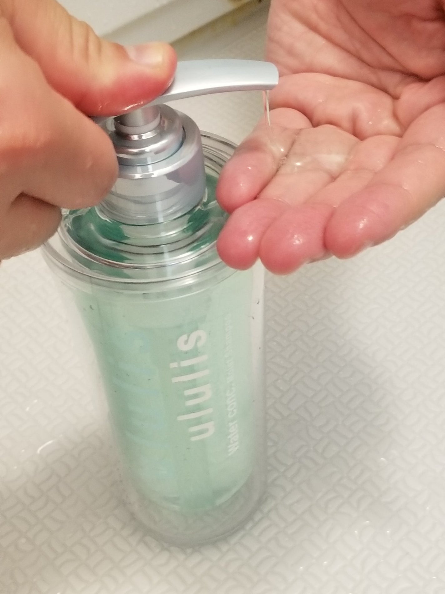 ウォーターコンク モイストシャンプー/ヘアトリートメント/ululis/市販シャンプーを使ったクチコミ(3枚目)