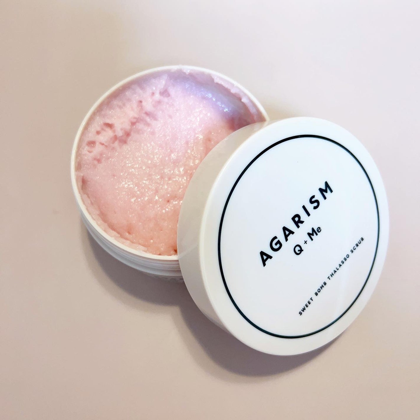 Q+Me スウィート ボム タラソ スクラブ/AGARISM/バスト・ヒップケアを使ったクチコミ(1枚目)