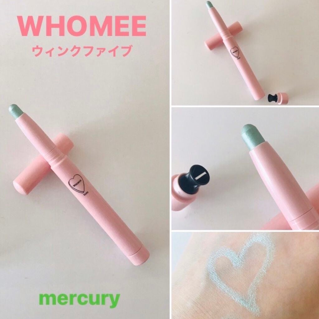 ウィンクファイブアイシャドウ/WHOMEE/スティックアイシャドウを使ったクチコミ(1枚目)
