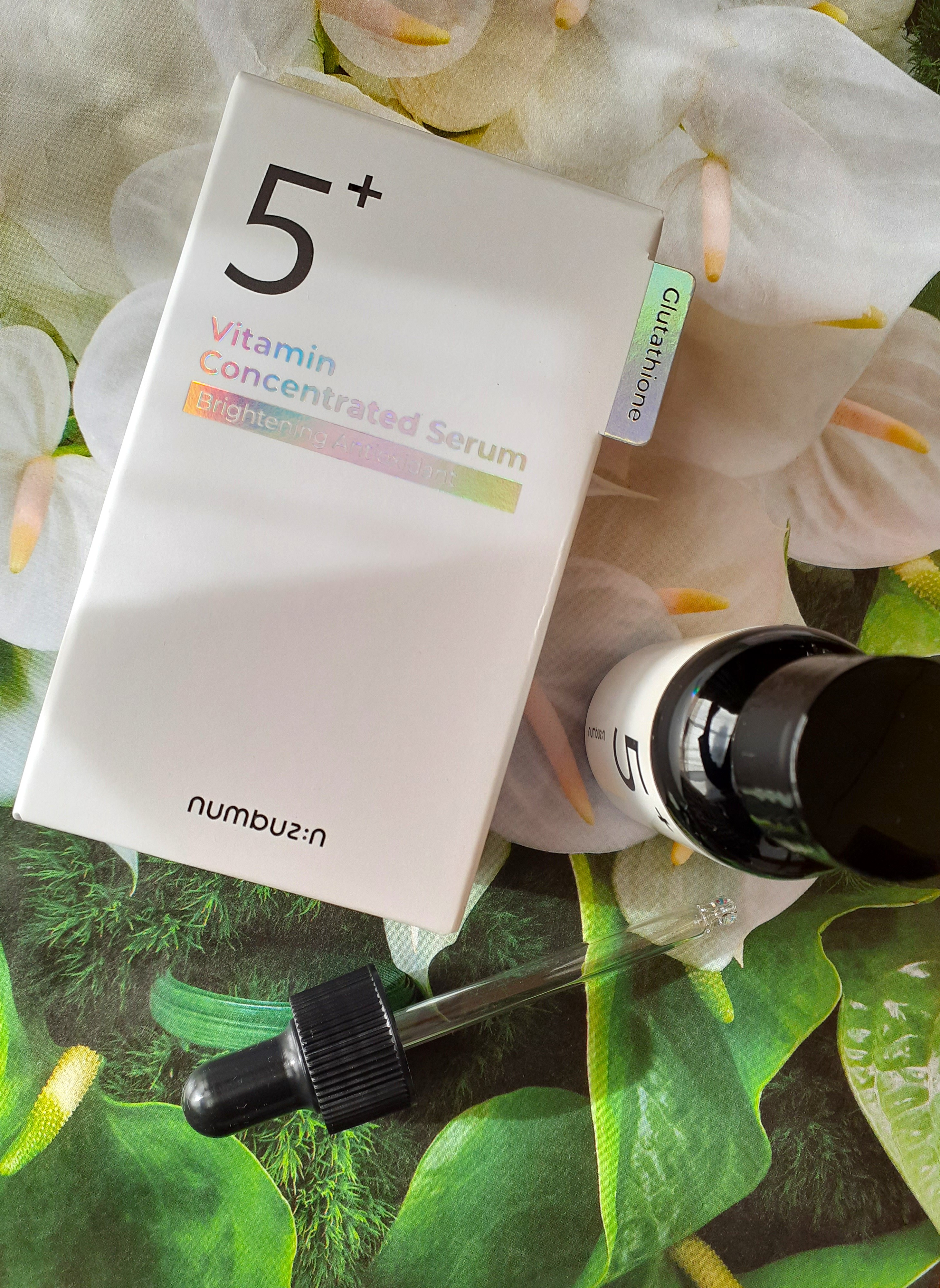 5番 白玉グルタチオンＣ美容液/numbuzin/美容液を使ったクチコミ（2枚目）