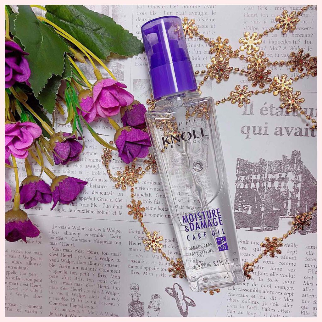 モイスチュア ダメージケア オイル/スティーブンノル ニューヨーク/ヘアオイルを使ったクチコミ(1枚目)