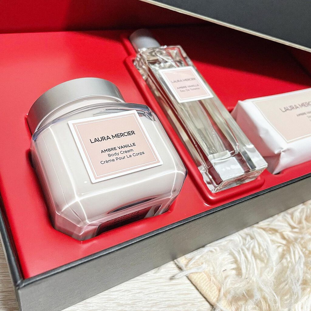 ホイップトボディクリーム アンバーバニラ/ローラ メルシエ/ボディクリームを使ったクチコミ（2枚目）