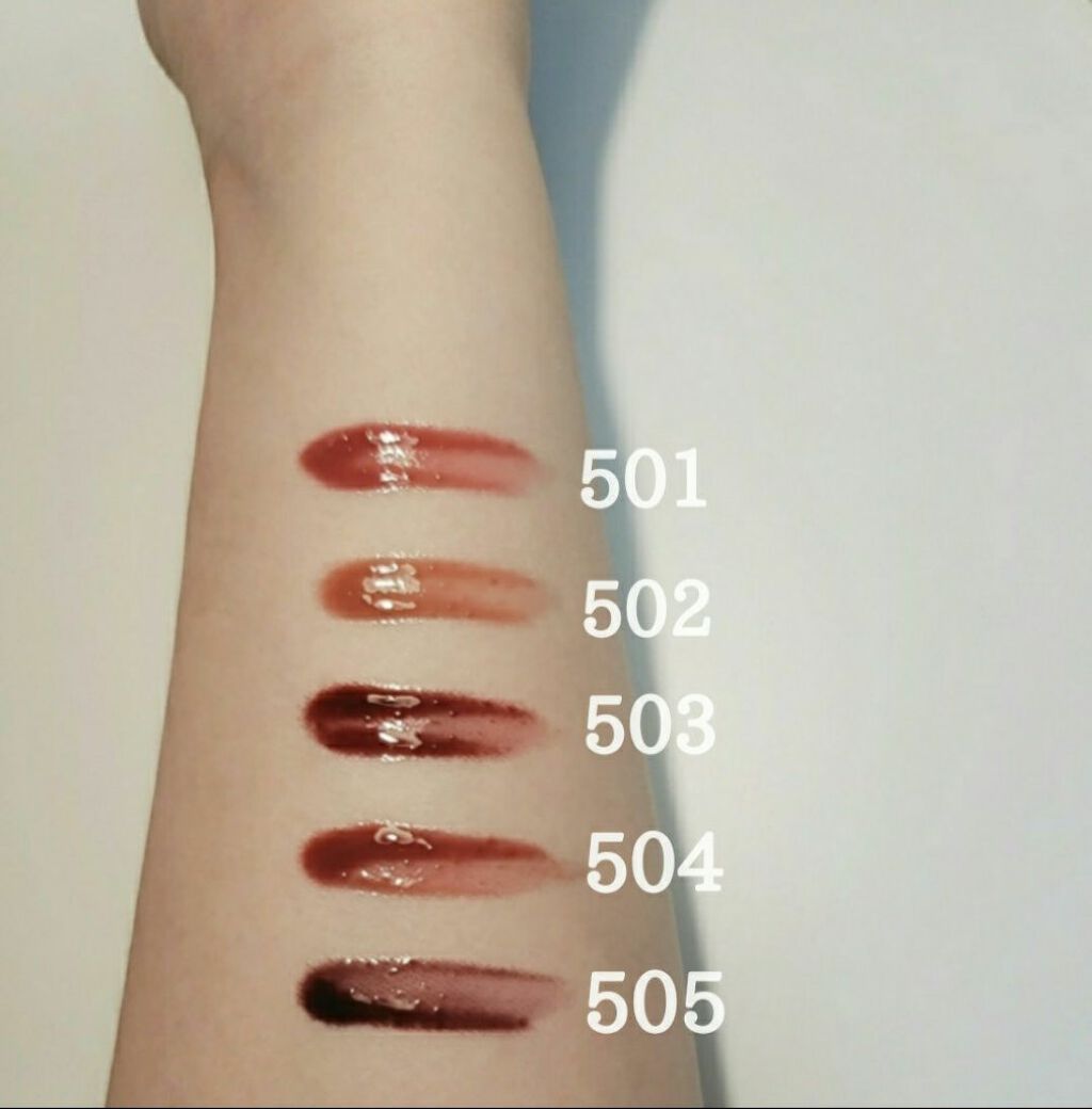 ケアオイルティントリップ 502 キャラメルオレンジ/CandyDoll/リップティントを使ったクチコミ（2枚目）