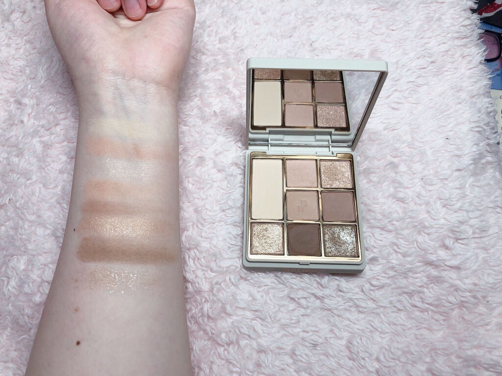 ドットオンムードアイパレット/Heart Percent/アイシャドウパレットを使ったクチコミ(3枚目)