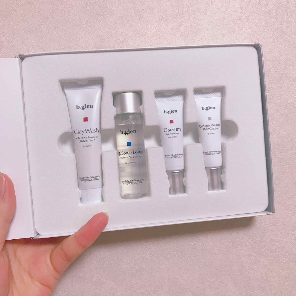 7 day Special Set プログラム5/b.glen/トライアルキットを使ったクチコミ(1枚目)