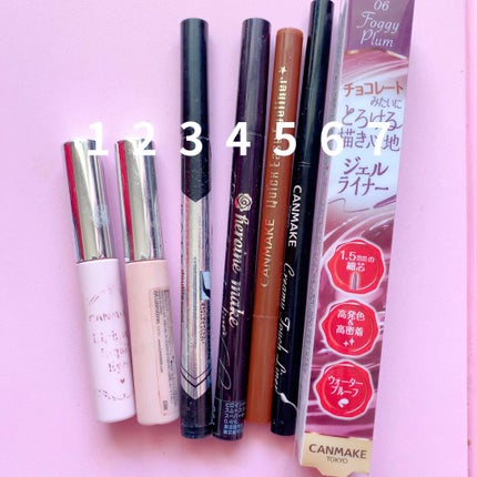 クイックイージーアイライナー/キャンメイク/リキッドアイライナーを使ったクチコミ(1枚目)