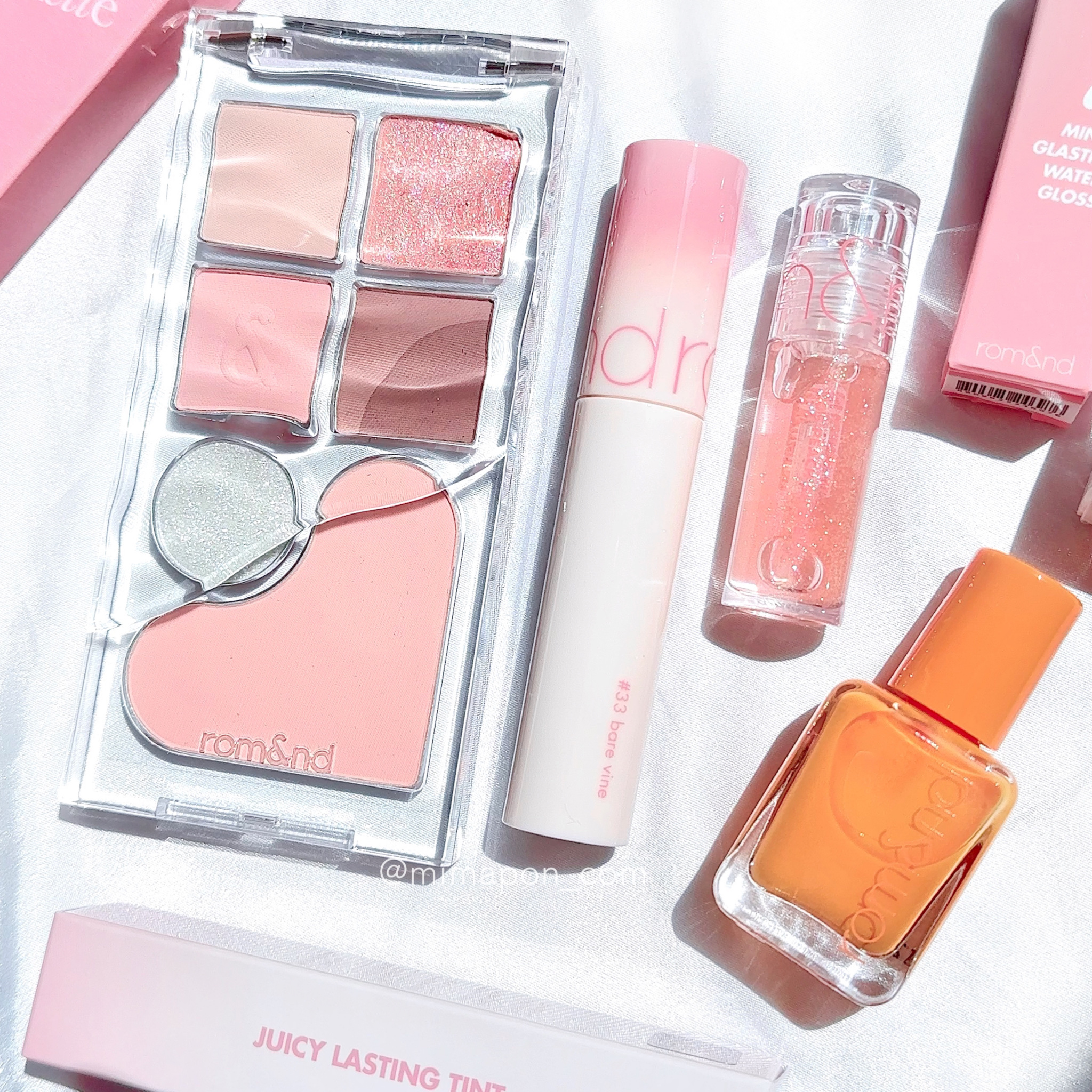 ジューシーラスティングティント/rom&nd/リップティントを使ったクチコミ（1枚目）