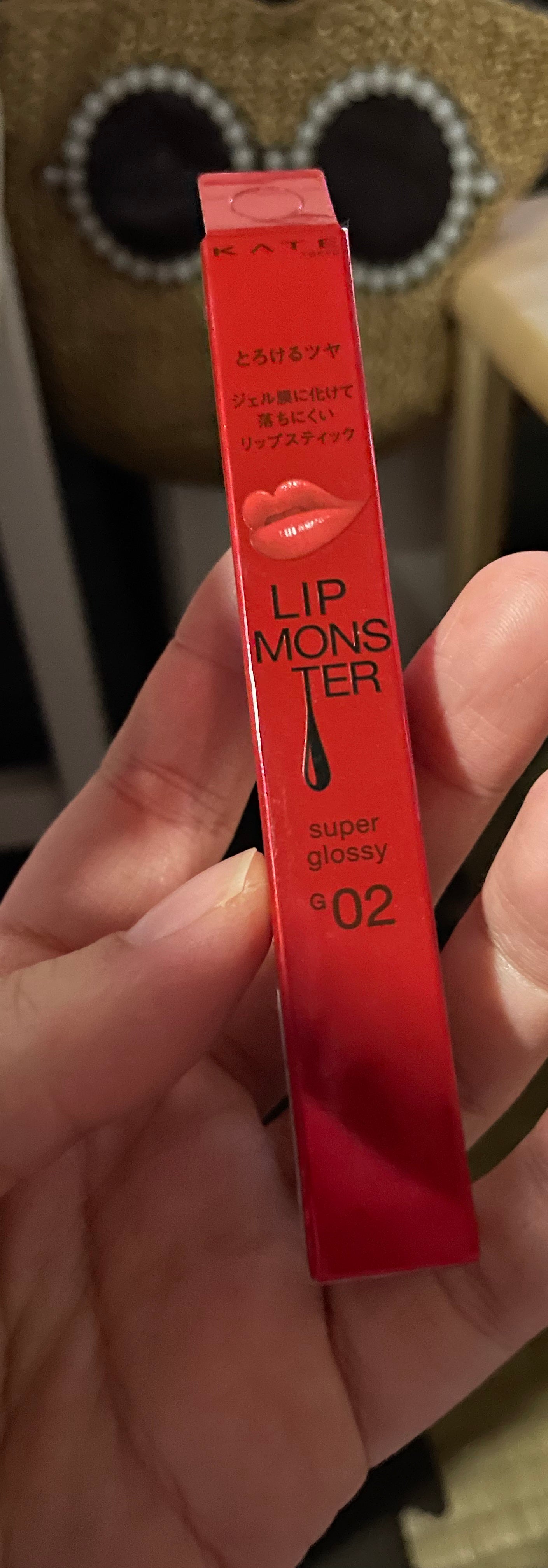 ケイト リップモンスター ツヤバース/KATE/口紅を使ったクチコミ(1枚目)