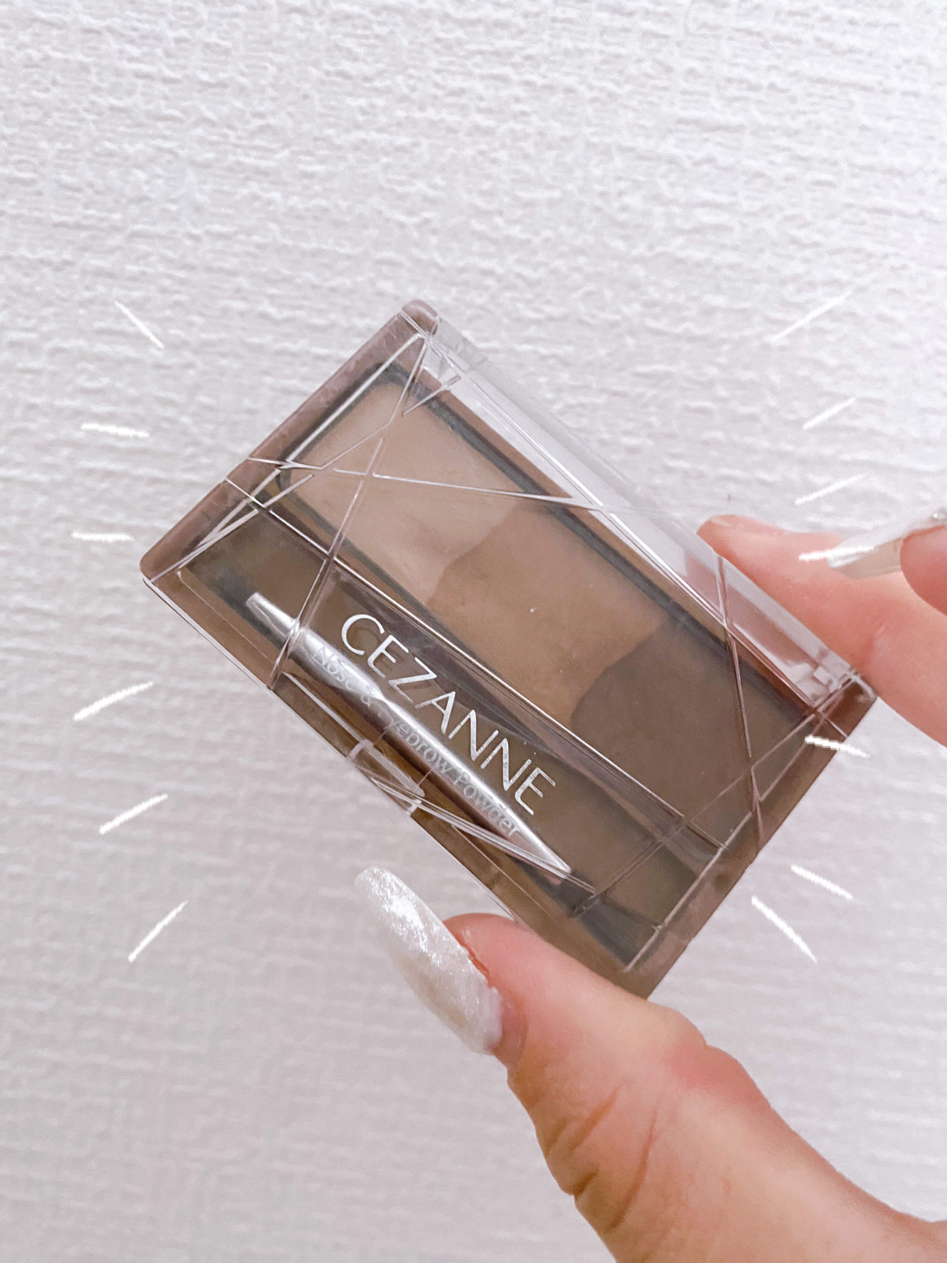 ノーズ＆アイブロウパウダー/CEZANNE/パウダーアイブロウを使ったクチコミ（1枚目）